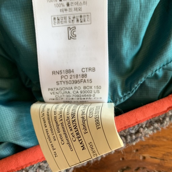 Patagonia Women's Mixed Snap-T® Pullover Jacket Crater Blue Rare Size Large - Picture 12 of 14